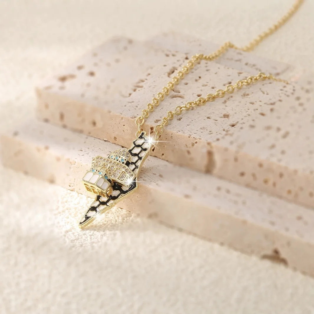 Map Palestine Necklace