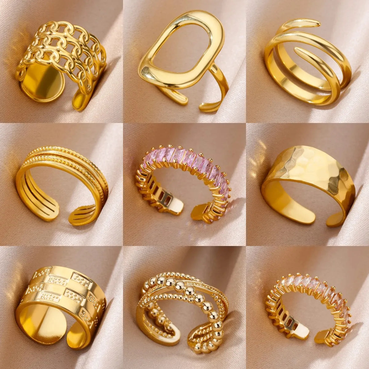 Elegant Rings Set